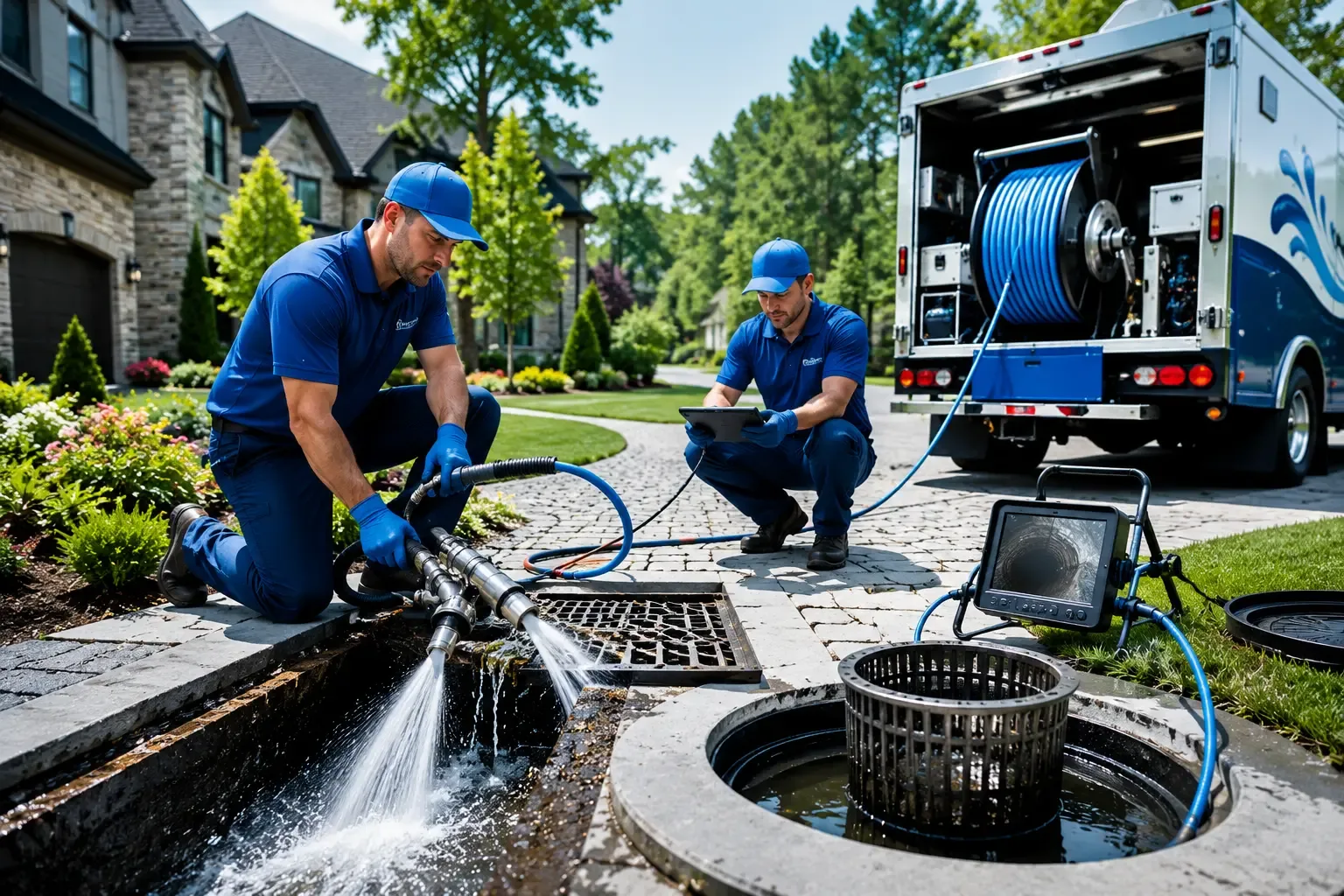 Local outdoor drain cleaning professionals in Bristol, NH